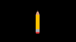 Animated Emoji - Stuff Pencil
